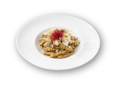 Szarvasgombás penne